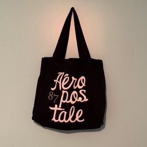Aeropostale Canvas Tote EUC